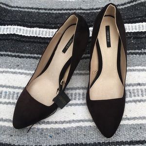 F21 Black Heels